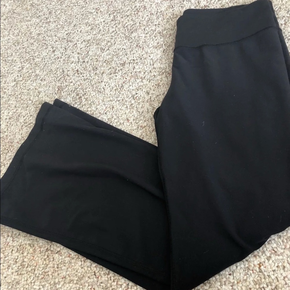 Lululemon Wunder Under Flare pants. Size 10. Black